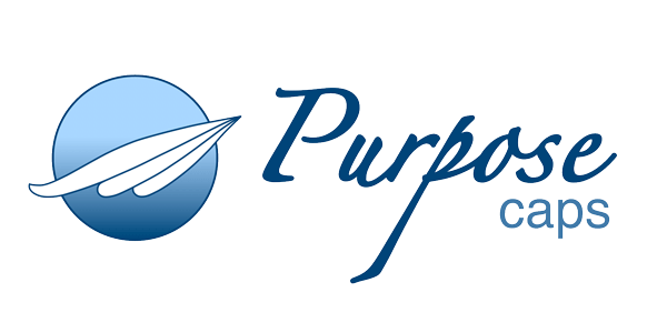 Purpose Caps logo